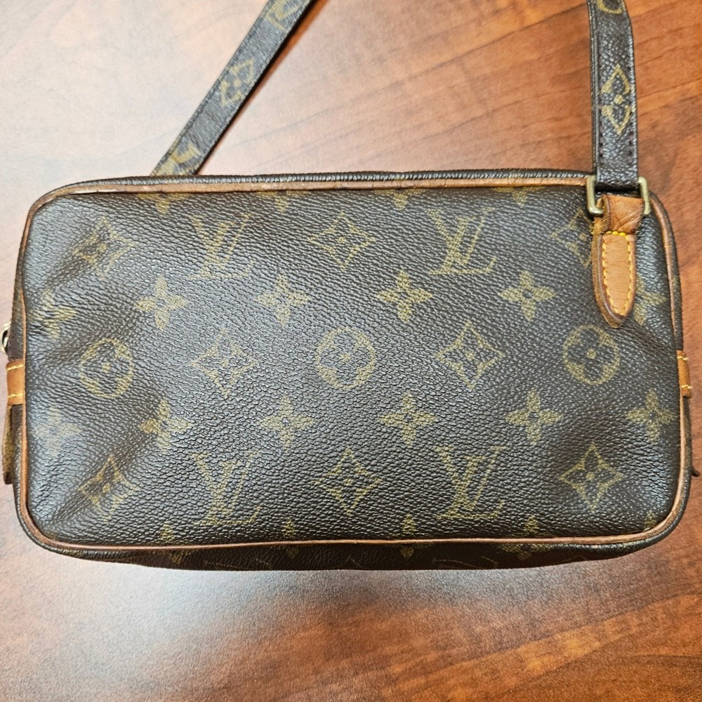 Louis Vuitton Marly Bandouliere Monogram Crossbody Bag Vintage SL0070 FR - Picture 4 of 14